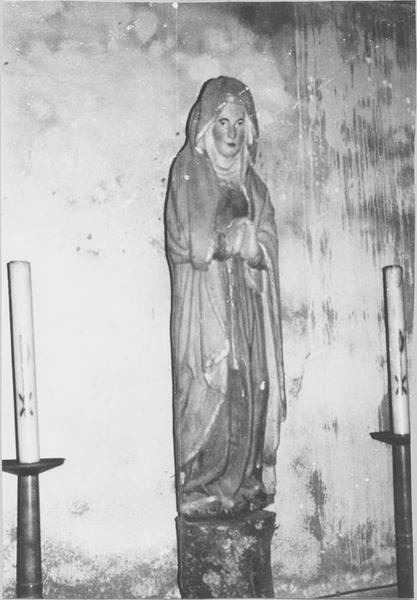 statue : Vierge du calvaire, vue générale - © Ministère de la Culture (France), Médiathèque du patrimoine et de la photographie (objets mobiliers), tous droits réservés