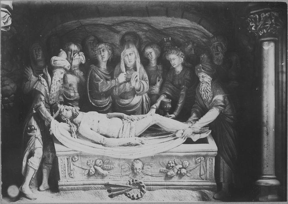 hauts-relief : Scènes de la Passion, vue partielle
