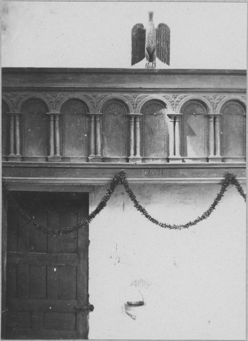 tribune, lutrin, vue partielle - © Ministère de la Culture (France), Médiathèque du patrimoine et de la photographie, diffusion RMN-GP