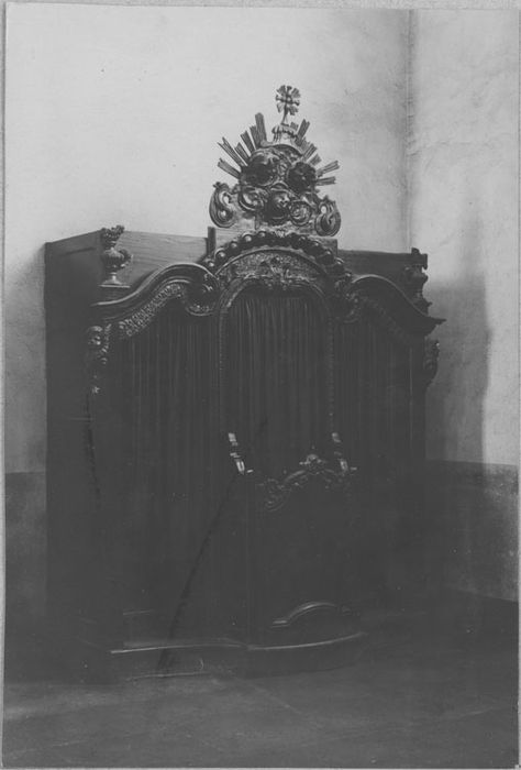 confessionnal, vue générale - © Ministère de la Culture (France), Médiathèque du patrimoine et de la photographie, diffusion RMN-GP