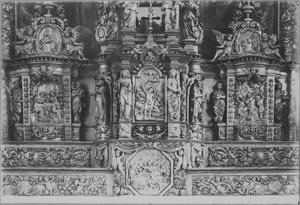 tabernacle du du maître-autel, vue générale