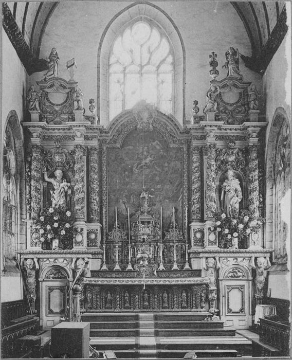 retable du maître-autel, vue générale