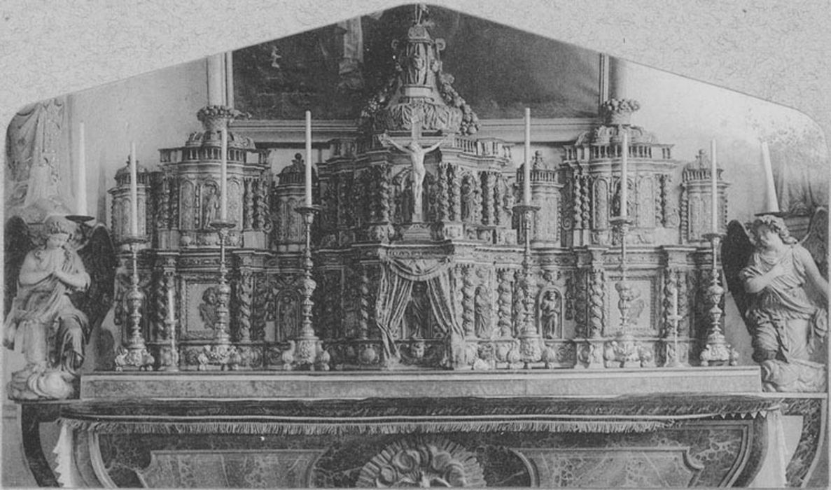 autel, retable (maître-autel), vue générale