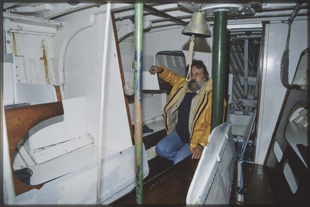 bateau de plaisance, bateau de croisière, cote bermudien dit Sereine, détail