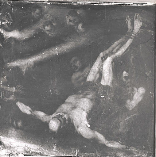 tableau : Crucifixion de saint Pierre