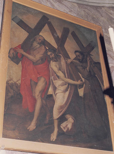 tableau : Christ portant sa croix entre les deux larrons - © Ministère de la Culture (France), Médiathèque du patrimoine et de la photographie, diffusion RMN-GP