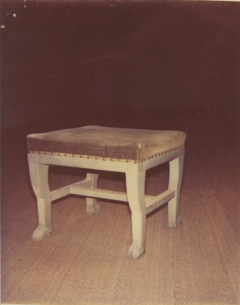 tabouret, vue générale