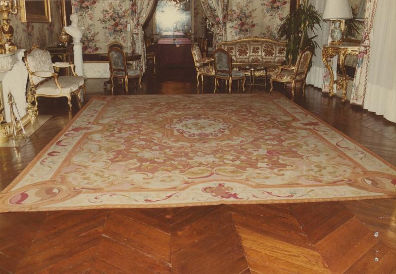 tapis de sol, style Empire, vue générale