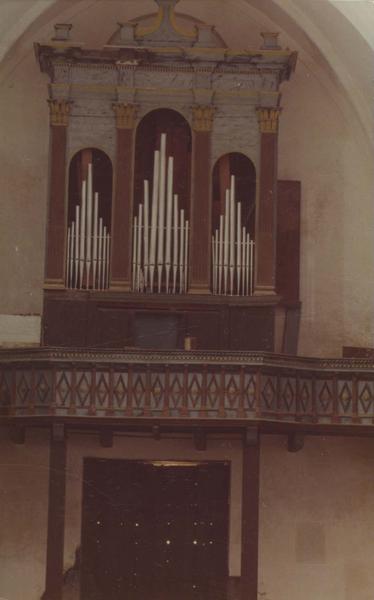 orgue de tribune, vue générale