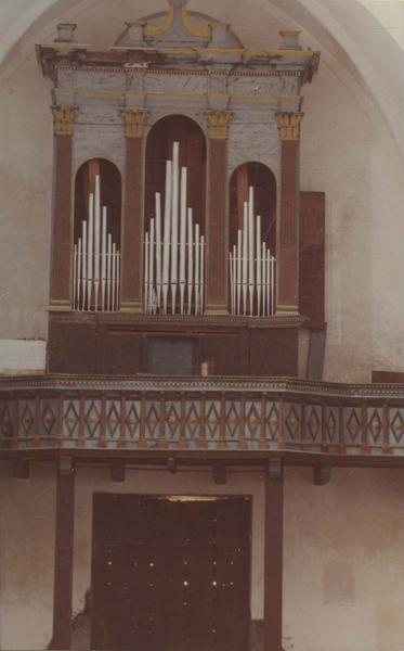 orgue de tribune, vue générale