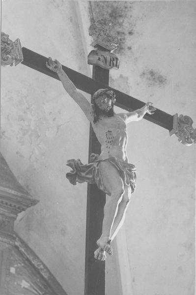 statue : Christ en croix, vue générale - © Ministère de la Culture (France), Médiathèque du patrimoine et de la photographie, diffusion RMN-GP