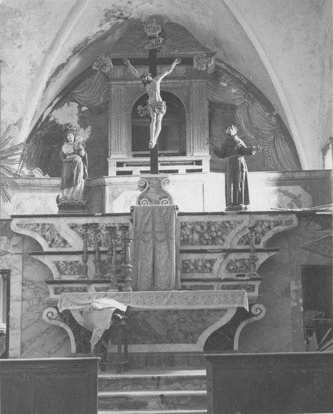 statue : Christ en croix, vue générale - © Ministère de la Culture (France), Médiathèque du patrimoine et de la photographie, diffusion RMN-GP
