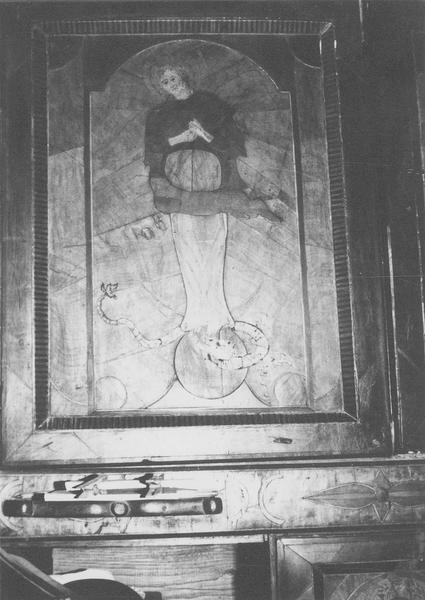 meuble de sacristie, détail