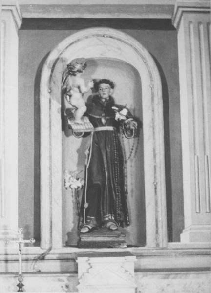 statue : saint Antoine de Padoue et l'Enfant Jésus, vue générale - © Ministère de la Culture (France), Médiathèque du patrimoine et de la photographie, diffusion RMN-GP