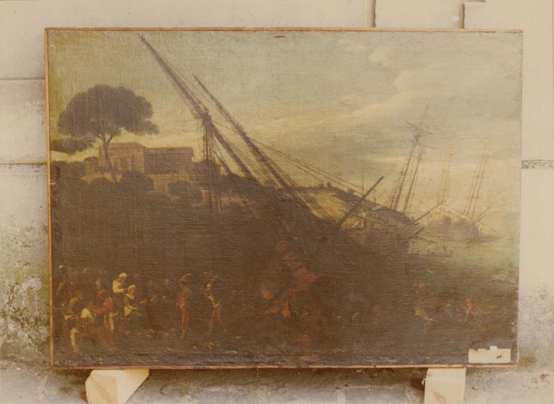 tableau : marine, vue générale