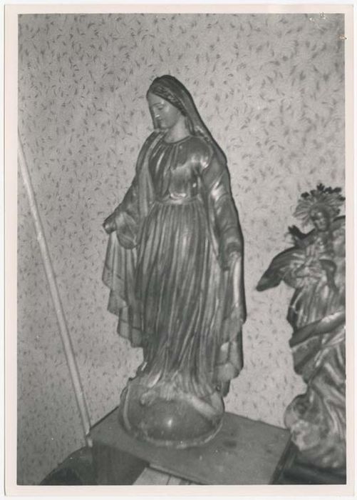 statue (statuette) : Immaculée Conception