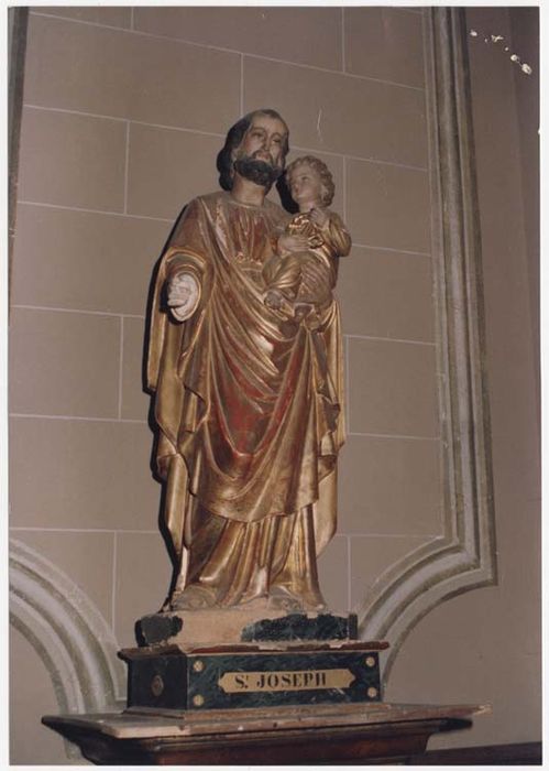statue : Saint Joseph - © Ministère de la Culture (France), Médiathèque du patrimoine et de la photographie, diffusion GrandPalaisRmn Photo