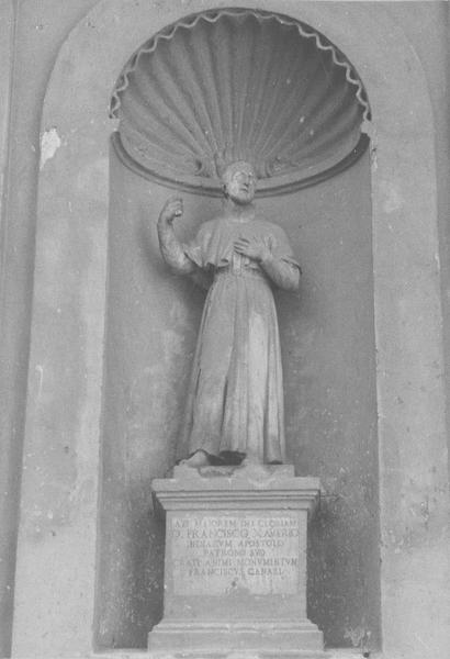 statues : Saint François Xavier, Saint Ignace