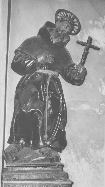 statue : Saint François d'Assise - © Ministère de la Culture (France), Médiathèque du patrimoine et de la photographie, diffusion RMN-GP