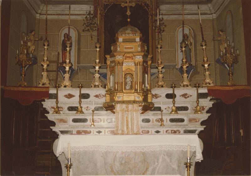 maître-autel, tabernacle