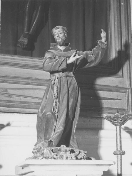 statuette : Saint François - © Ministère de la Culture (France), Médiathèque du patrimoine et de la photographie, diffusion RMN-GP