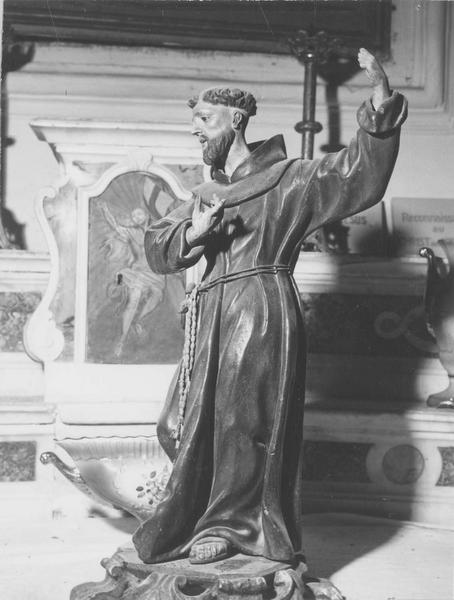 statuette : Saint François - © Ministère de la Culture (France), Médiathèque du patrimoine et de la photographie, diffusion RMN-GP