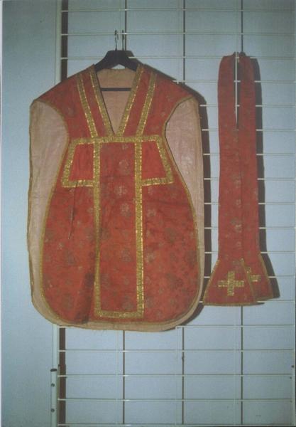 chasuble, étole