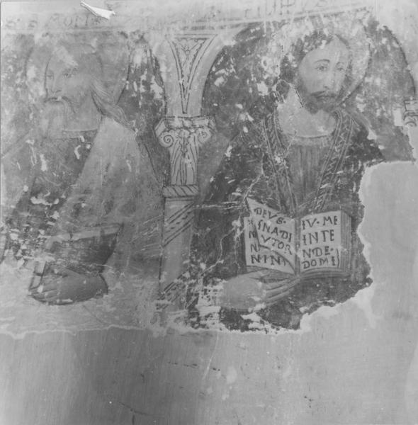 peintures murales : Le Christ et les Apôtres