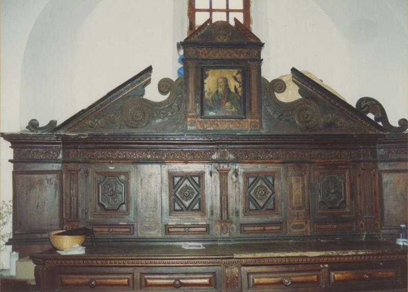 meuble de sacristie, retable - © Ministère de la Culture (France), Médiathèque du patrimoine et de la photographie, diffusion RMN-GP