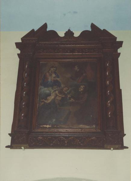 tableau, cadre : Saint Antoine aux pieds de la Vierge - © Ministère de la Culture (France), Médiathèque du patrimoine et de la photographie, diffusion RMN-GP