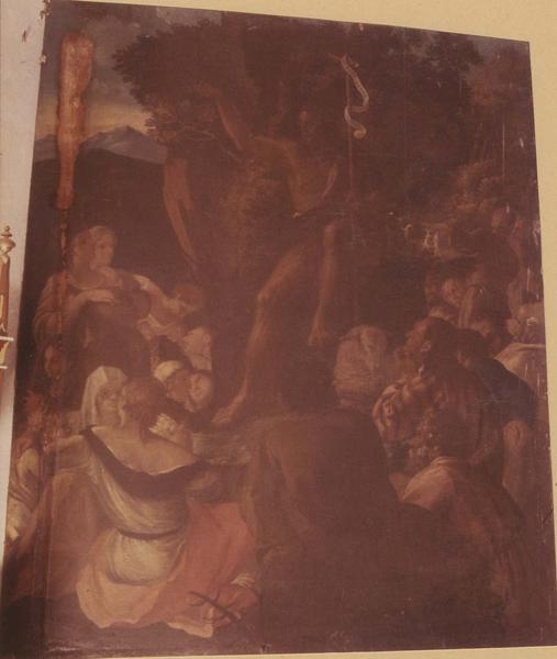 tableau : Saint Jean-Baptiste prêchant