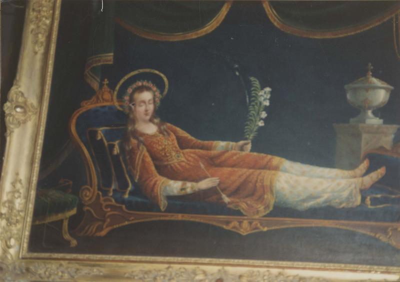 tableau : Sainte Philomène - © Ministère de la Culture (France), Médiathèque du patrimoine et de la photographie, diffusion RMN-GP