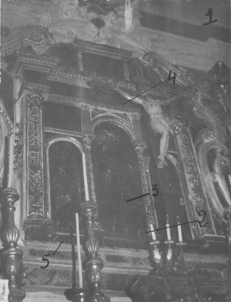 retable du maître-autel, tableaux (panneaux peints)