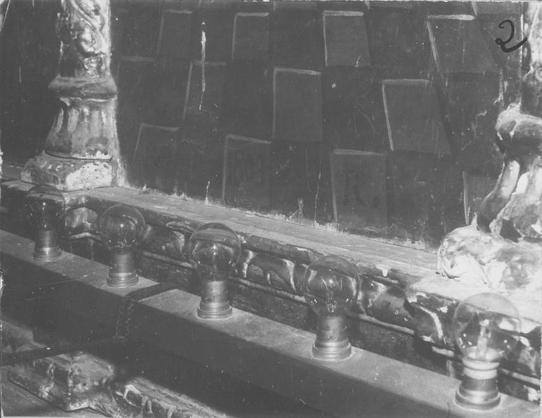 retable du maître-autel, tableaux (panneaux peints)