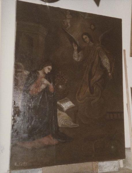 tableau : Annonciation (l'), vue générale