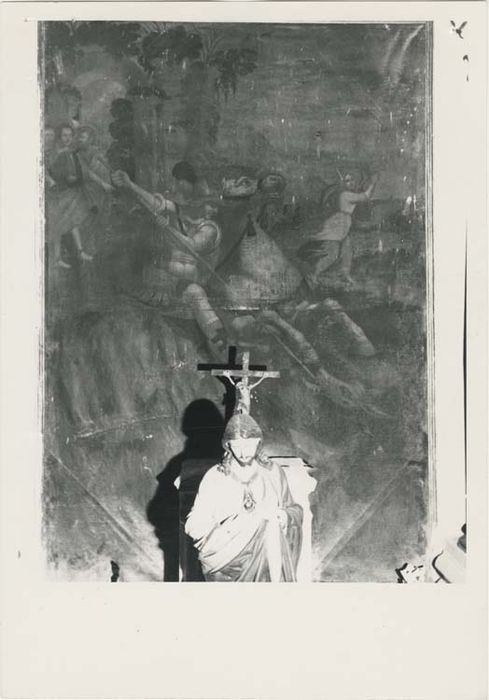 tableau : Saint Georges terrassant le dragon - © Ministère de la Culture (France), Médiathèque du patrimoine et de la photographie, diffusion GrandPalaisRmn Photo