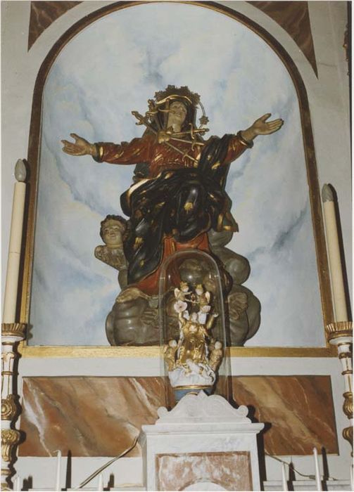 statue : Vierge aux sept douleurs - © Ministère de la Culture (France), Médiathèque du patrimoine et de la photographie, diffusion GrandPalaisRmn Photo