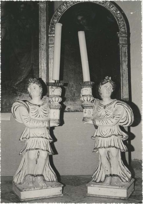 statues (statuettes) : Anges céroféraires - © Ministère de la Culture (France), Médiathèque du patrimoine et de la photographie, diffusion GrandPalaisRmn Photo