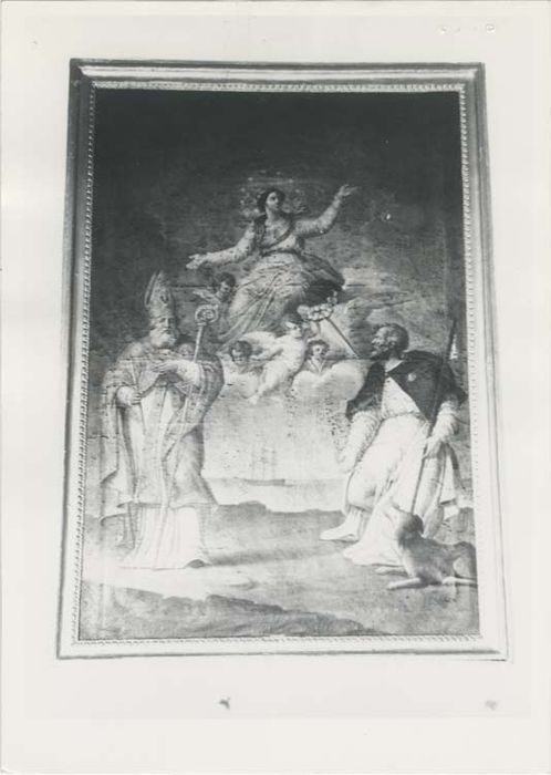 tableau : Vierge de l’Assomption, saint évêque et saint Roch - © Ministère de la Culture (France), Médiathèque du patrimoine et de la photographie, diffusion GrandPalaisRmn Photo