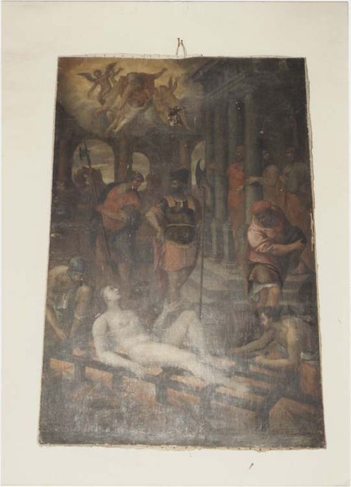 tableau : Supplice de saint Laurent - © Ministère de la Culture (France), Médiathèque du patrimoine et de la photographie, diffusion GrandPalaisRmn Photo