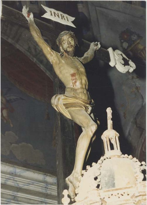 statue : Christ en croix - © Ministère de la Culture (France), Médiathèque du patrimoine et de la photographie, diffusion GrandPalaisRmn Photo