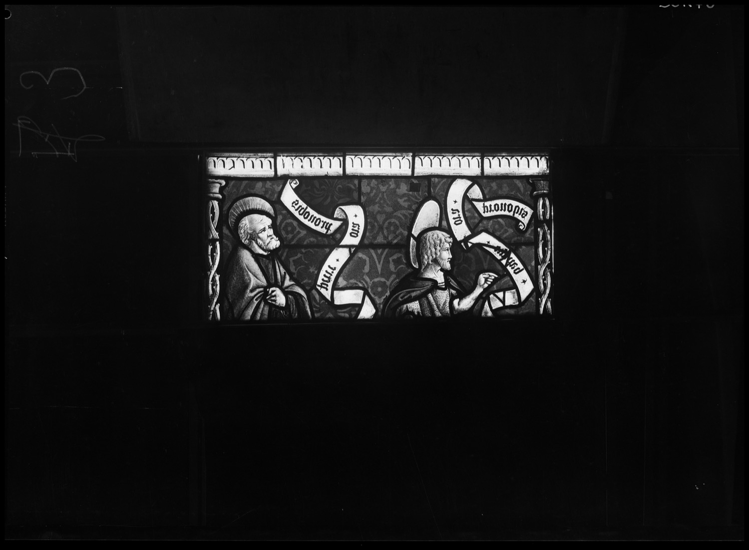 Baie F, panneau de vitrail 3 [Baie 2]