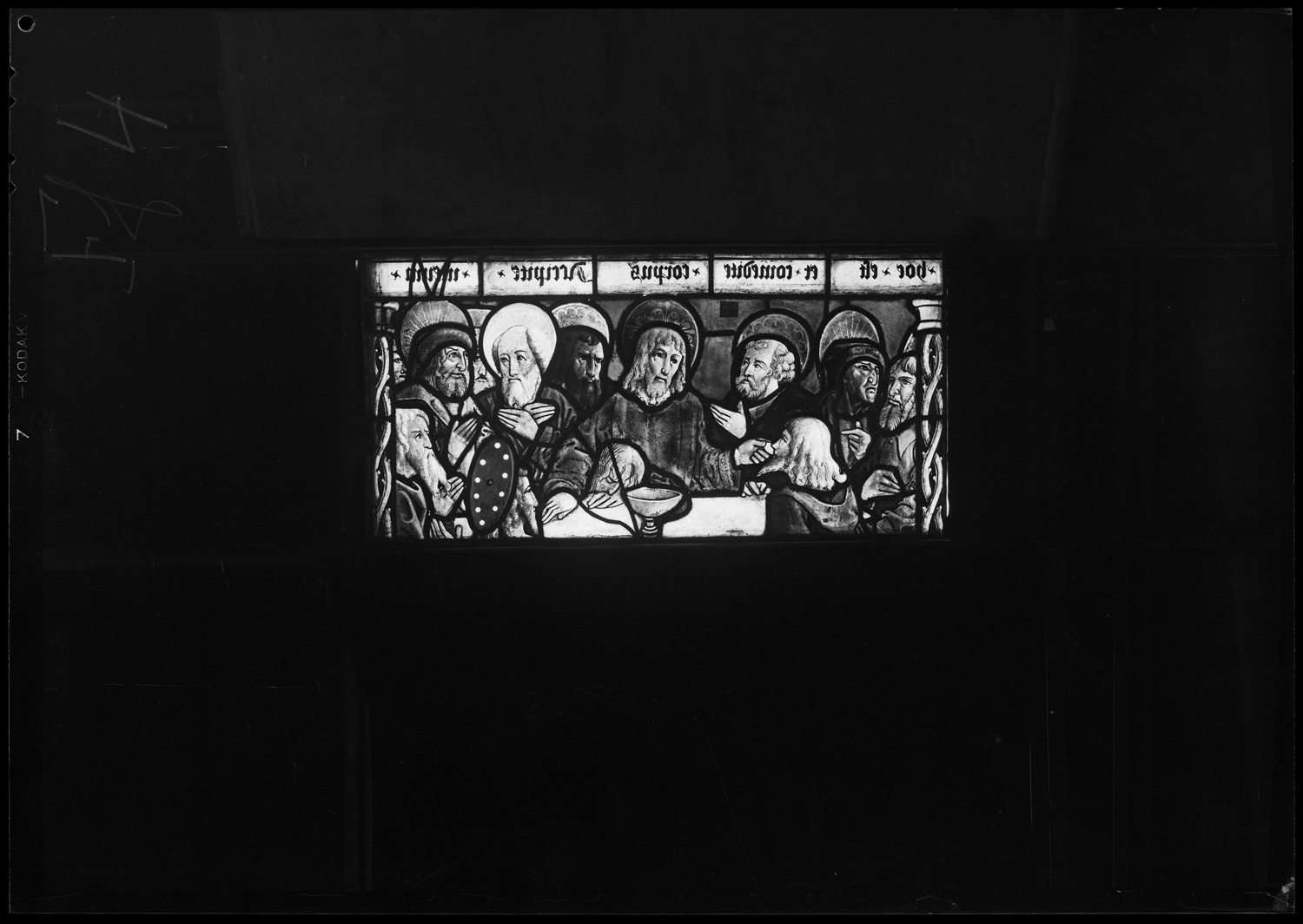 Baie F, panneau de vitrail 4 [Baie 2]