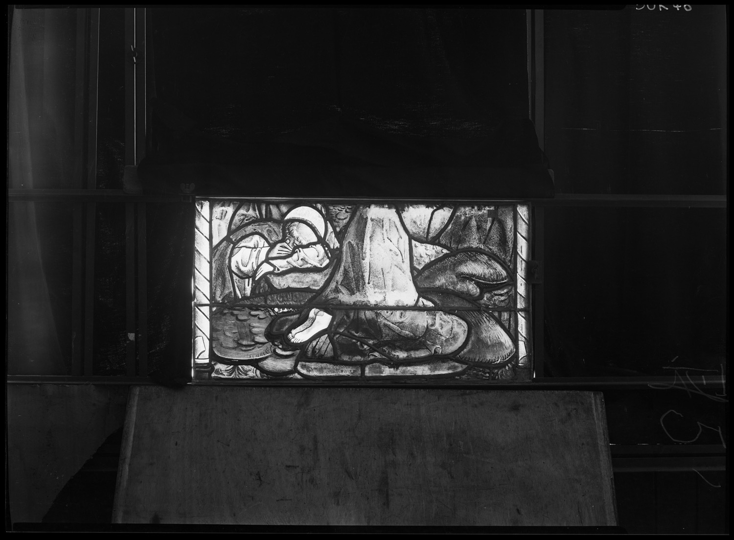 Baie F, panneau de vitrail 5 [Baie 2]