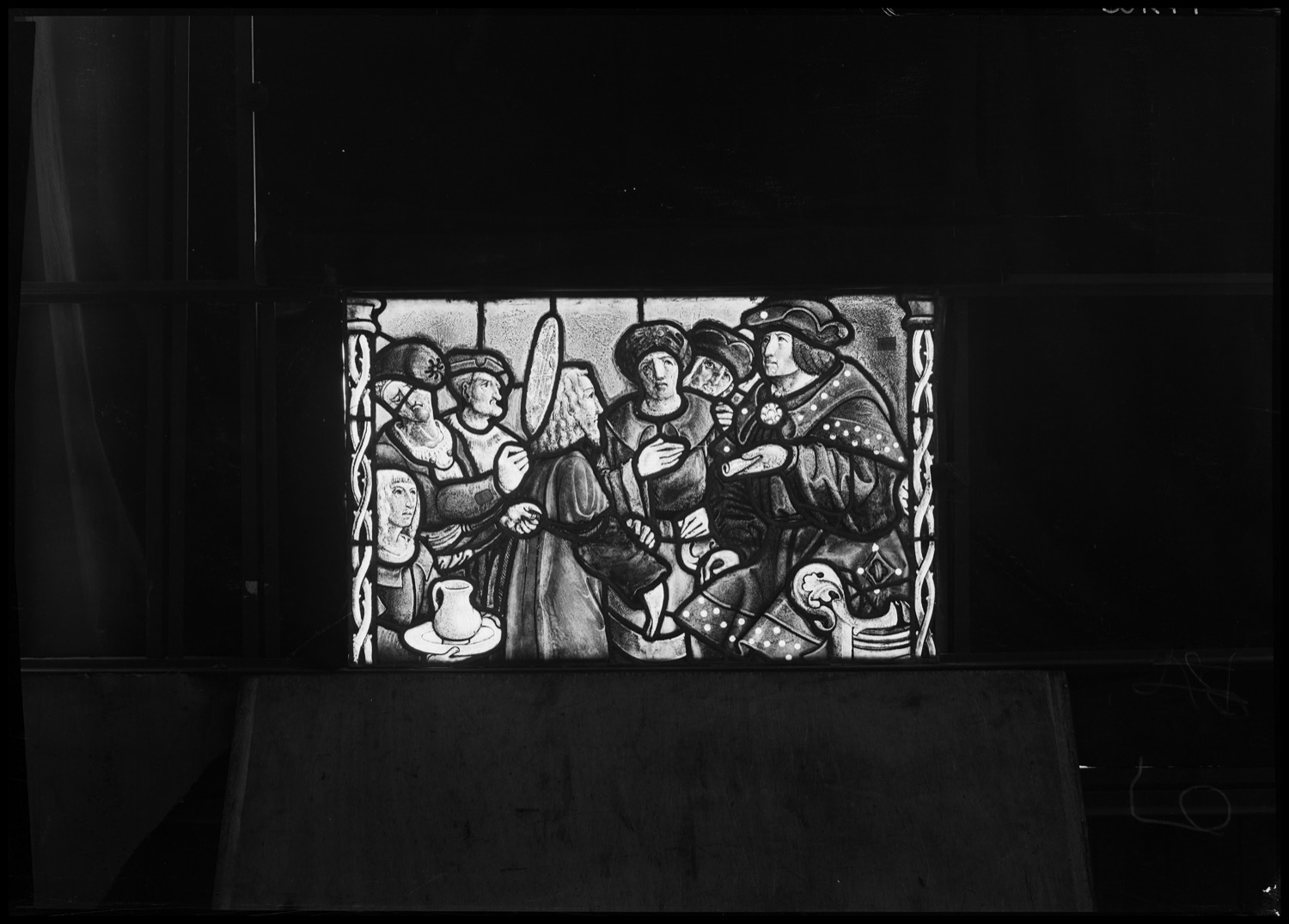 Baie F, panneau de vitrail 9 [Baie 2]