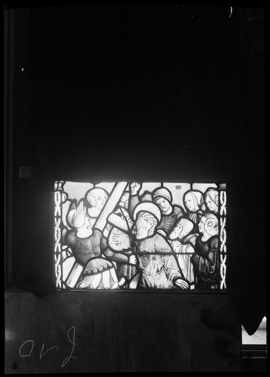 Baie F, panneau de vitrail 10 [Baie 2]