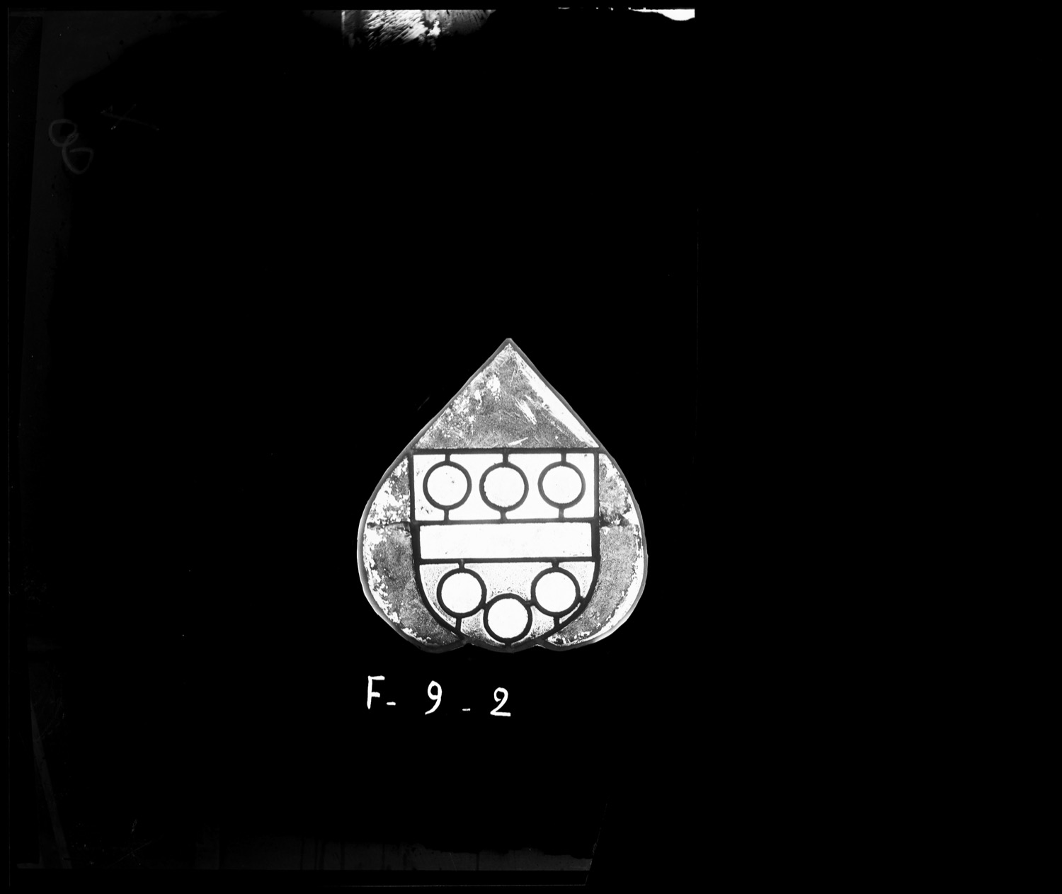 Baie 9, panneau de vitrail 2 [Baie 1]