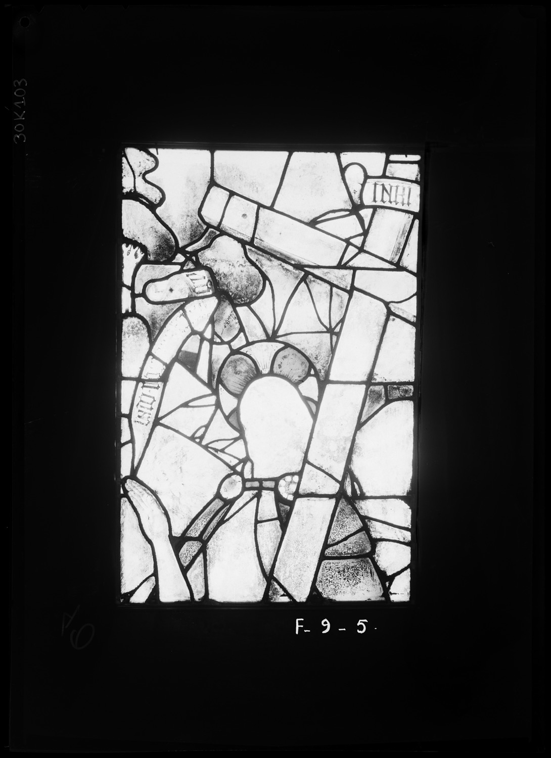 Baie 9, panneau de vitrail 5 [Baie 1]