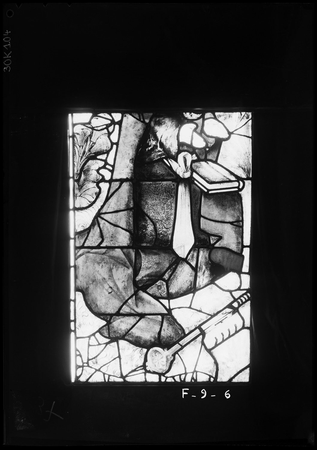 Baie 9, panneau de vitrail 6 [Baie 1]