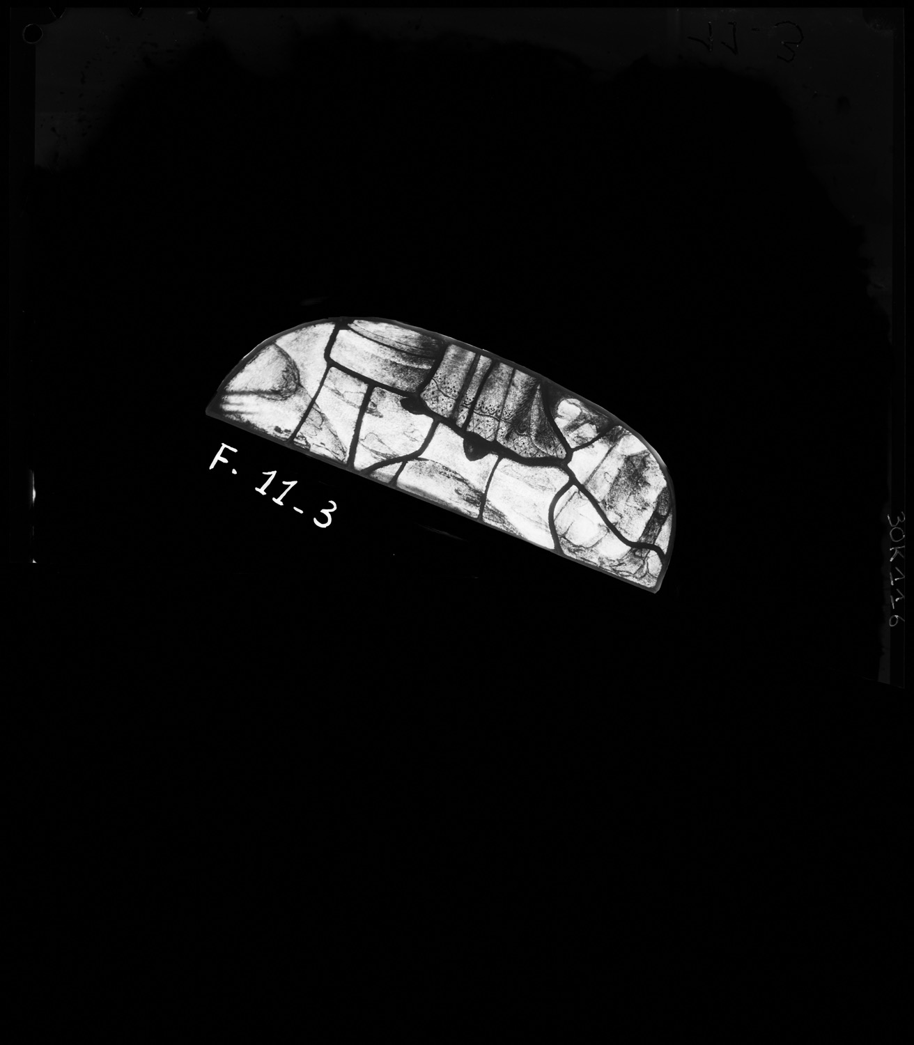 Baie 11, panneau de vitrail 3 [Baie 2]